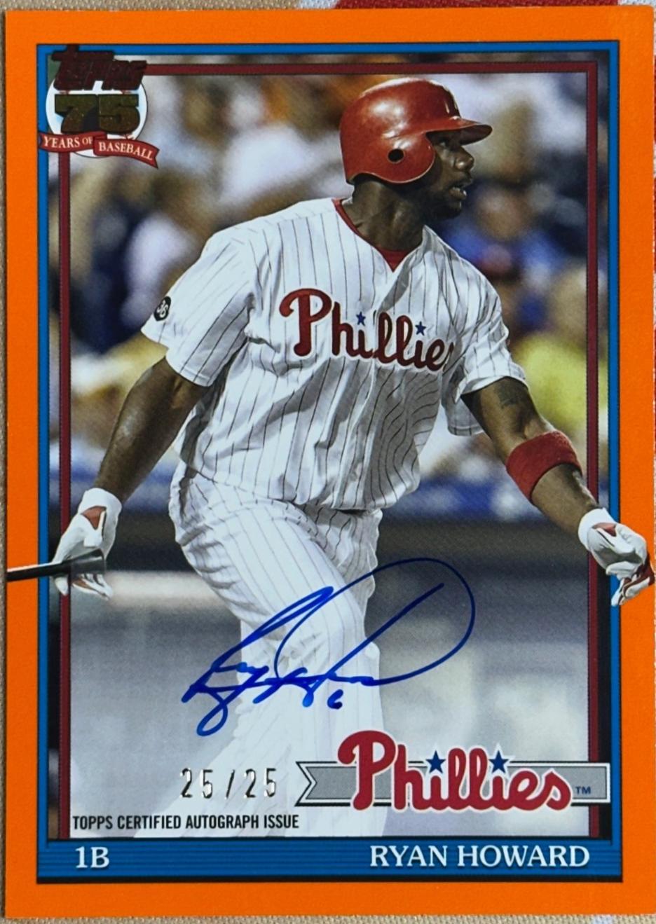 Ryan Howard [Orange] #91A-RH