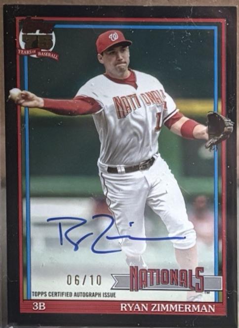 Ryan Zimmerman [Black] #91A-RZ