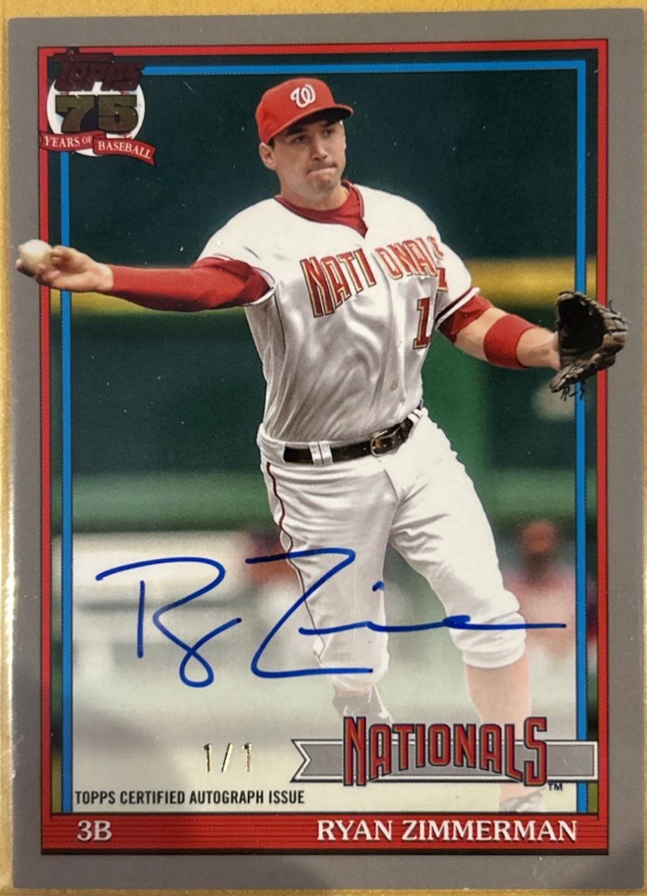 Ryan Zimmerman [Foilfractor] #91A-RZ