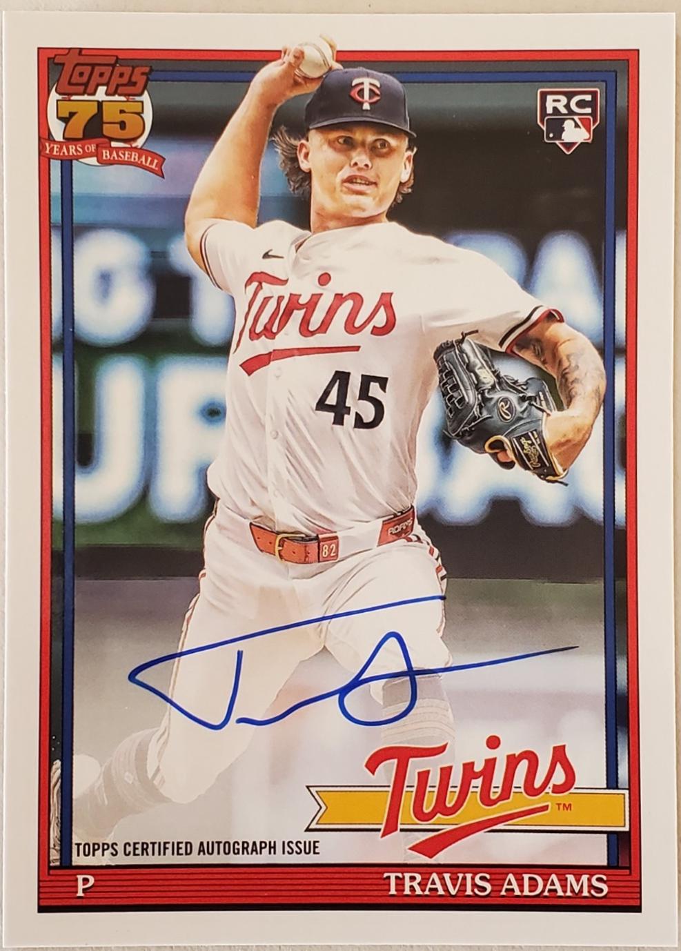 Travis Adams #91A-TRA