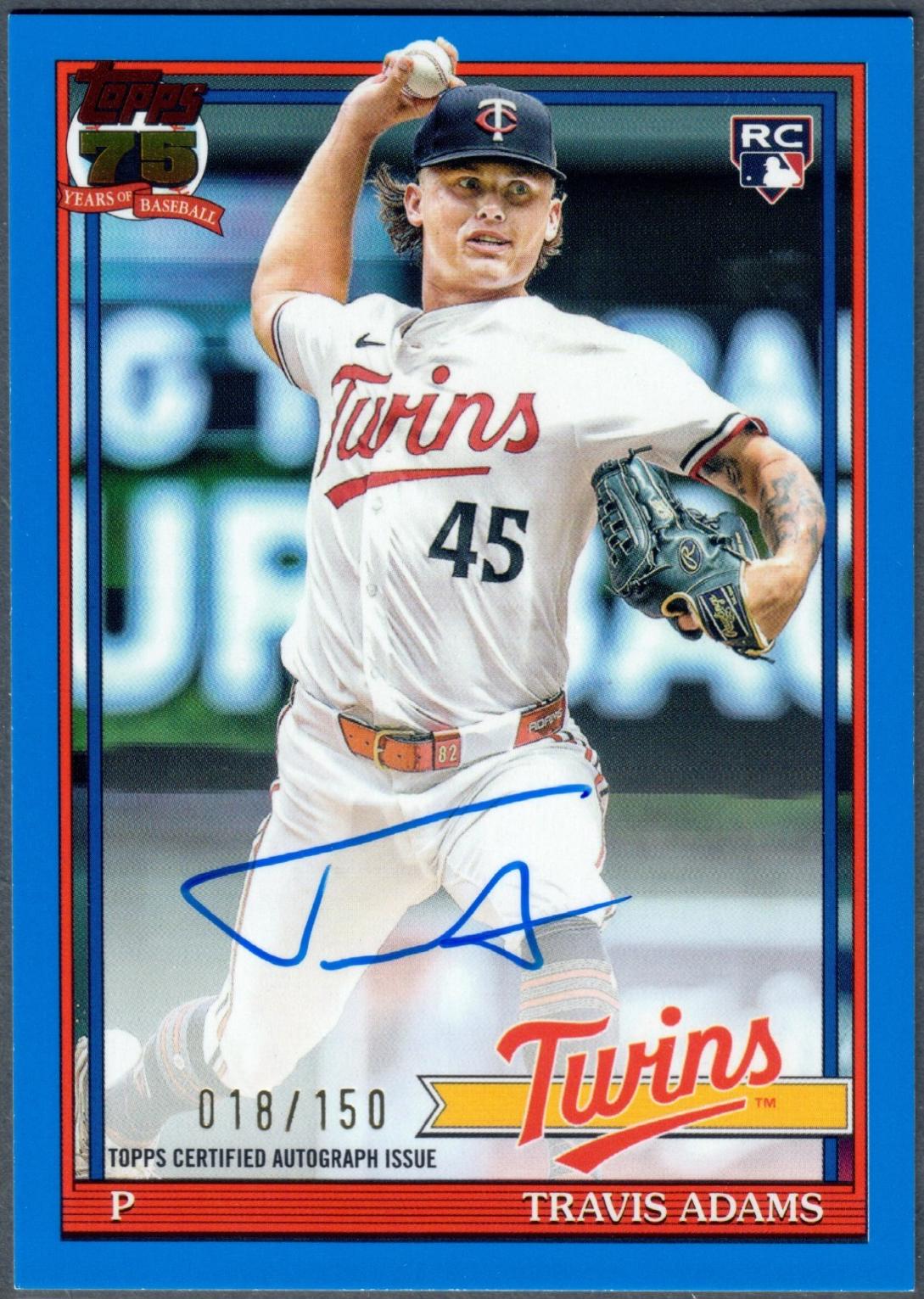 Travis Adams [Blue] #91A-TRA