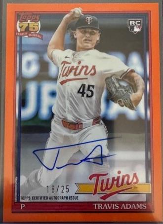 Travis Adams [Orange] #91A-TRA