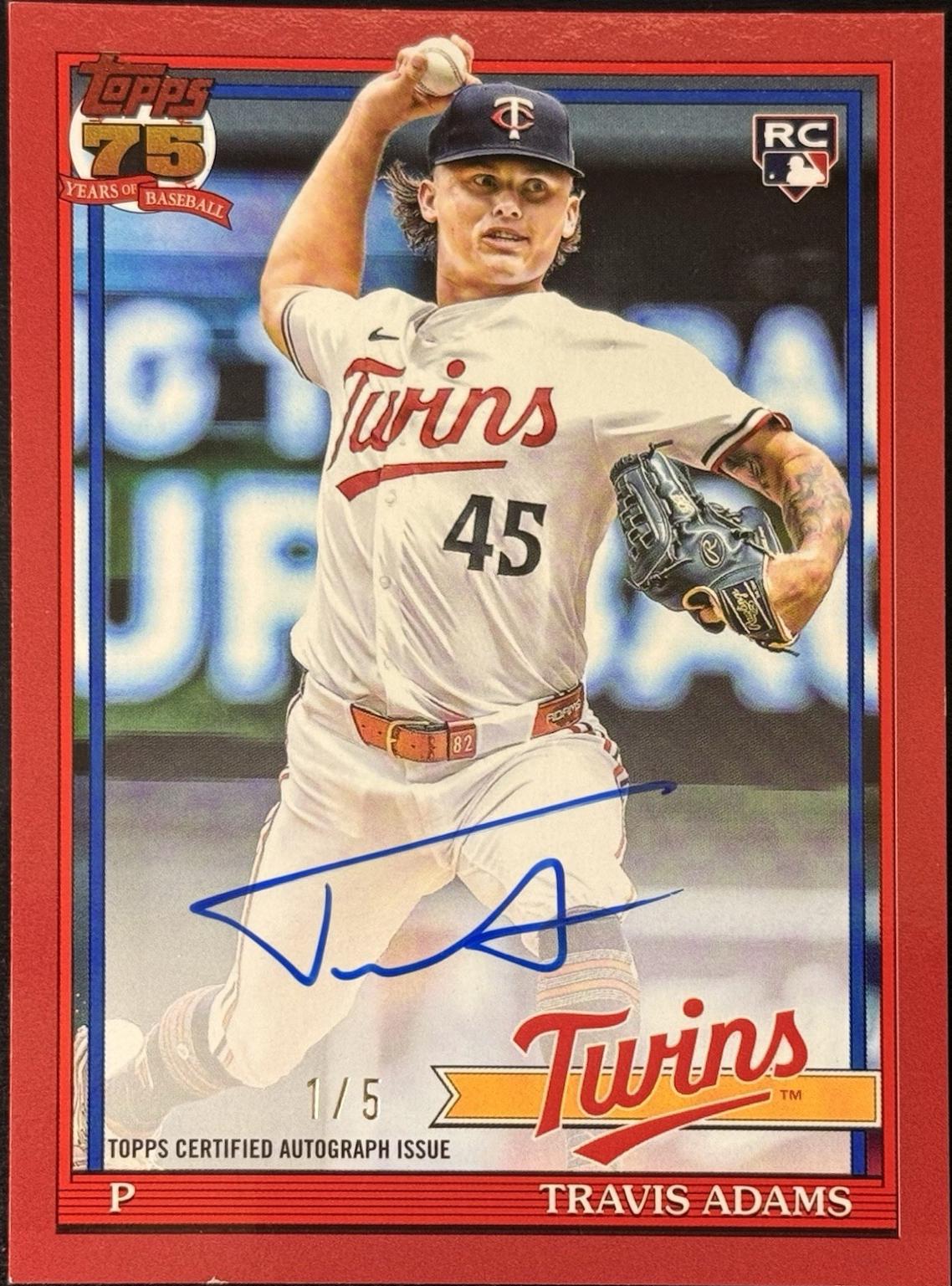 Travis Adams [Red] #91A-TRA