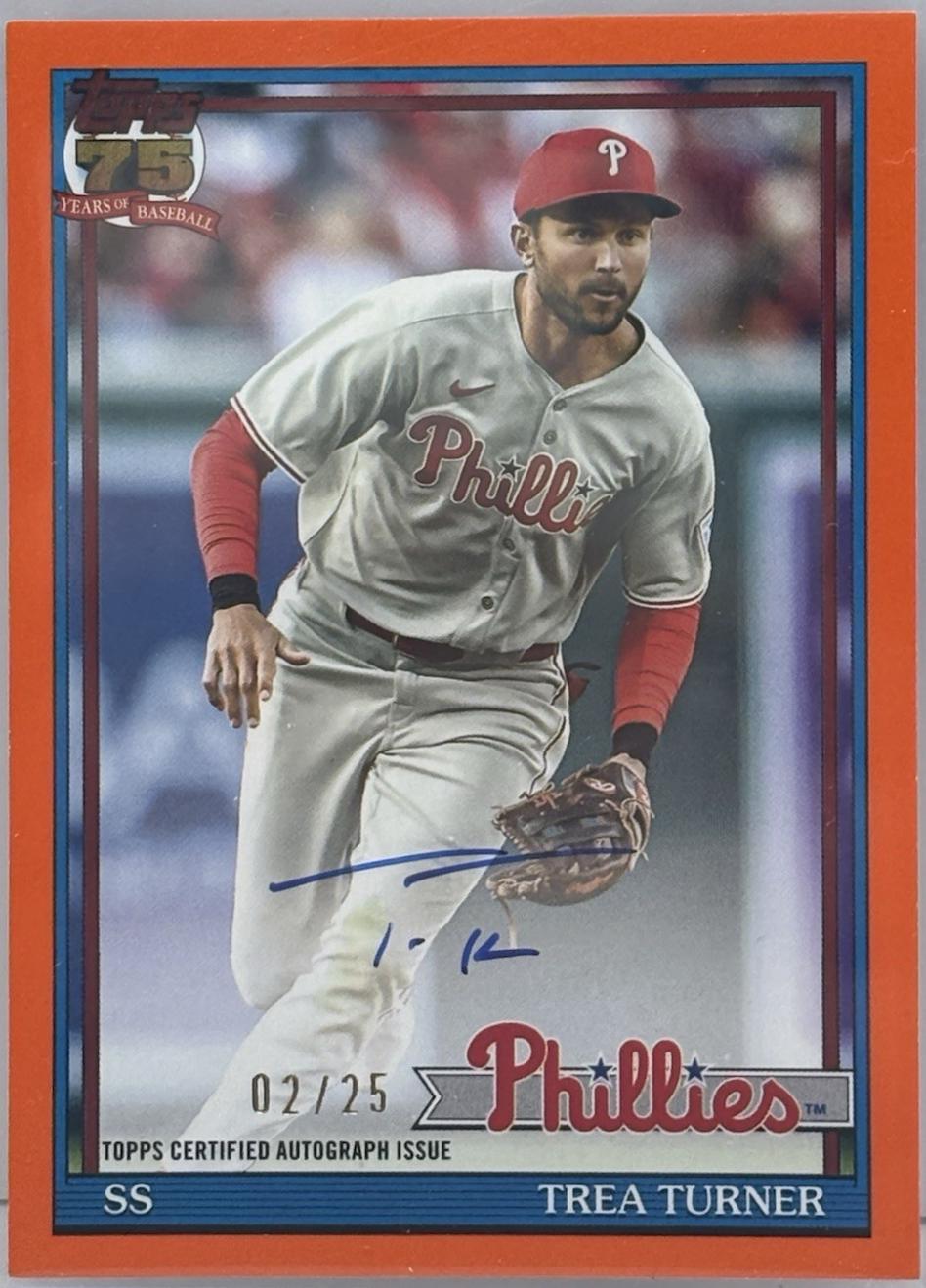 Trea Turner [Orange] #91A-TT