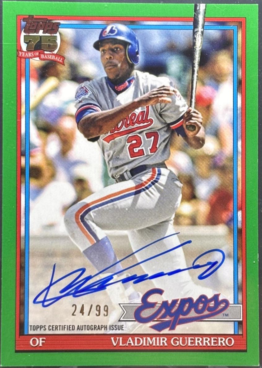 Vladimir Guerrero [Green] #91A-VG