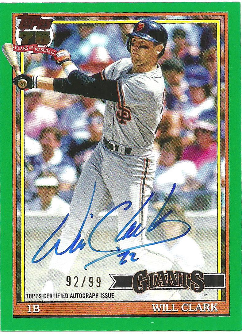 Will Clark [Green] #91A-WC