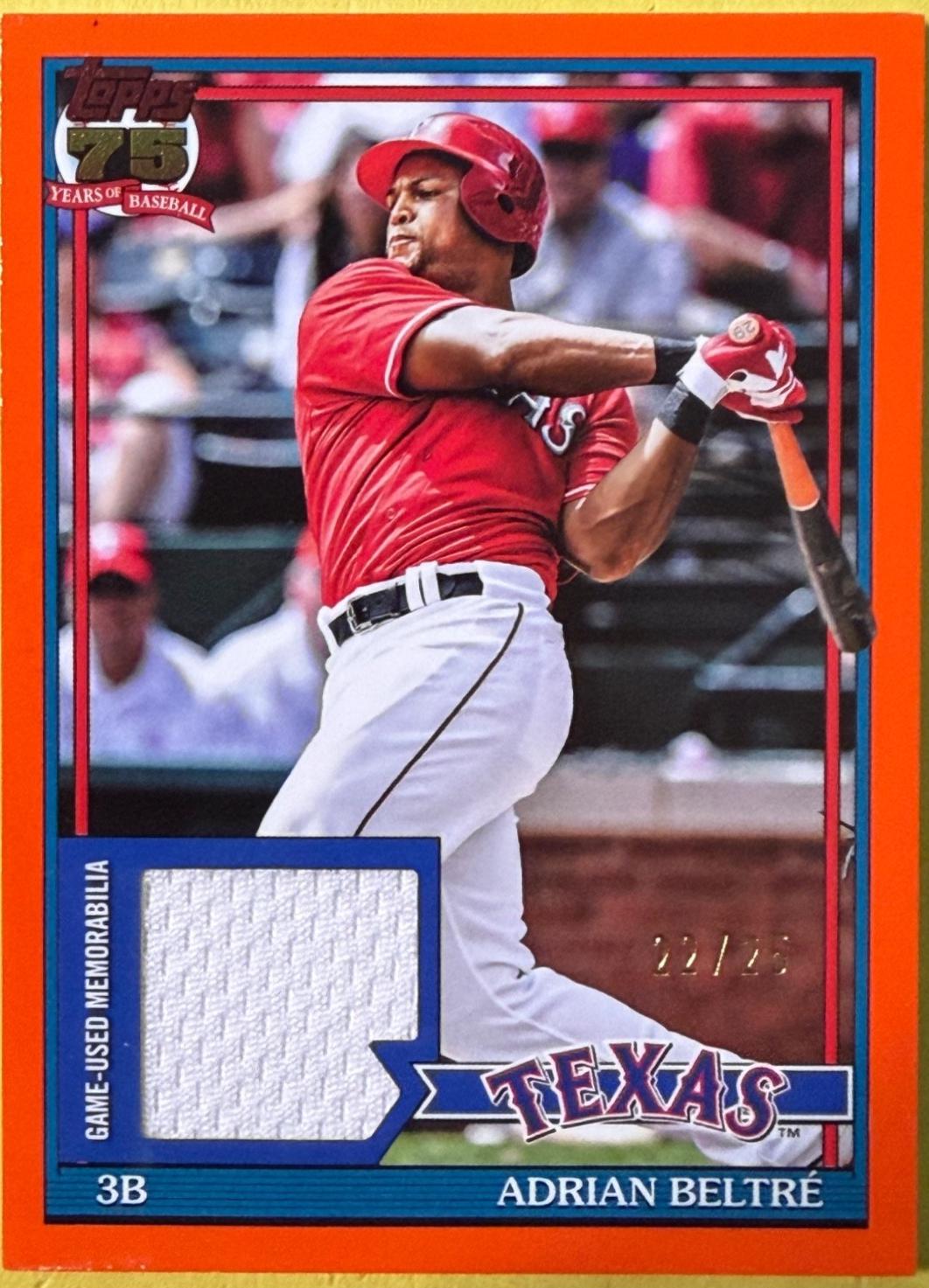 Adrian Beltre [Orange] #91R-AB