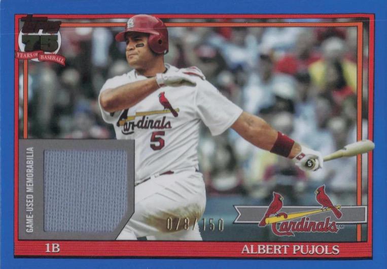 Albert Pujols [Blue] #91R-AP