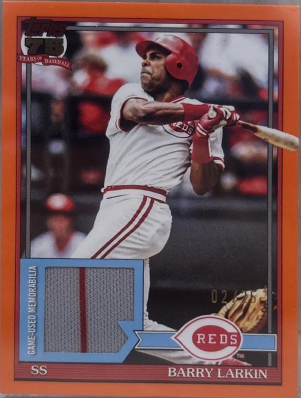 Barry Larkin [Orange] #91R-BL