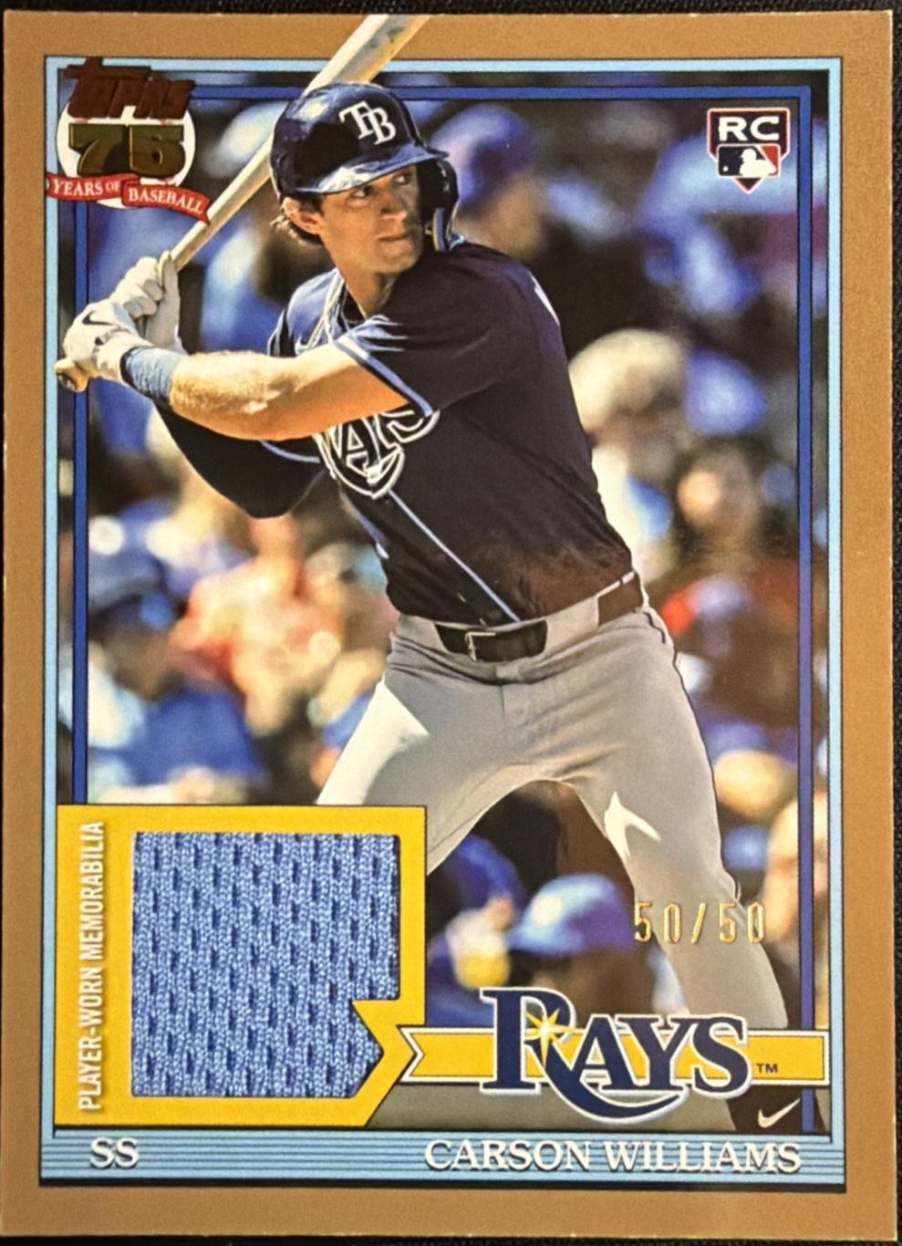 Carson Williams [Gold] #91R-CW