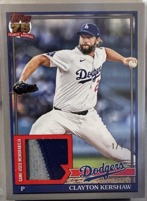 Clayton Kershaw [Platinum] #91R-CK