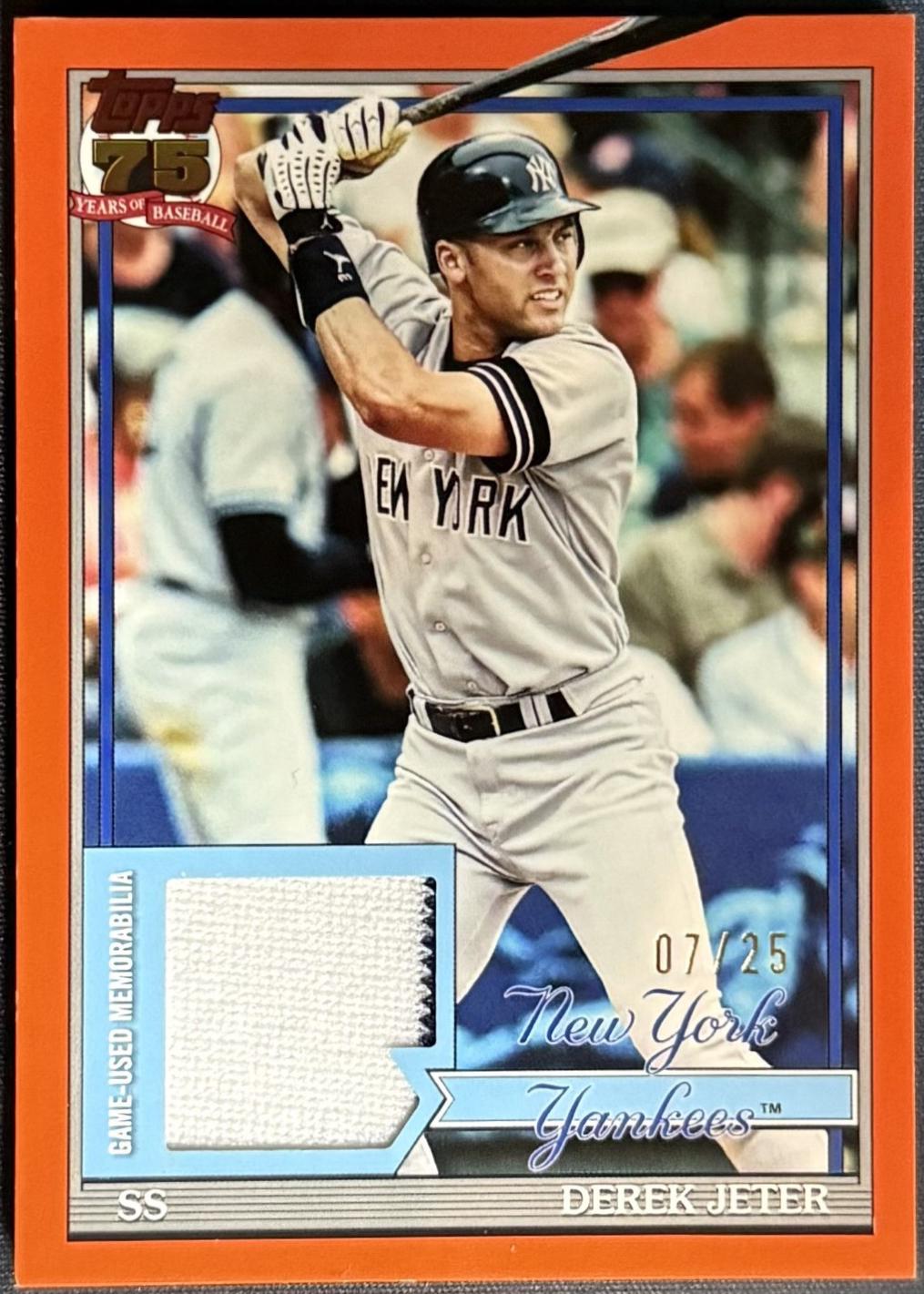 Derek Jeter [Orange] #91R-DJ