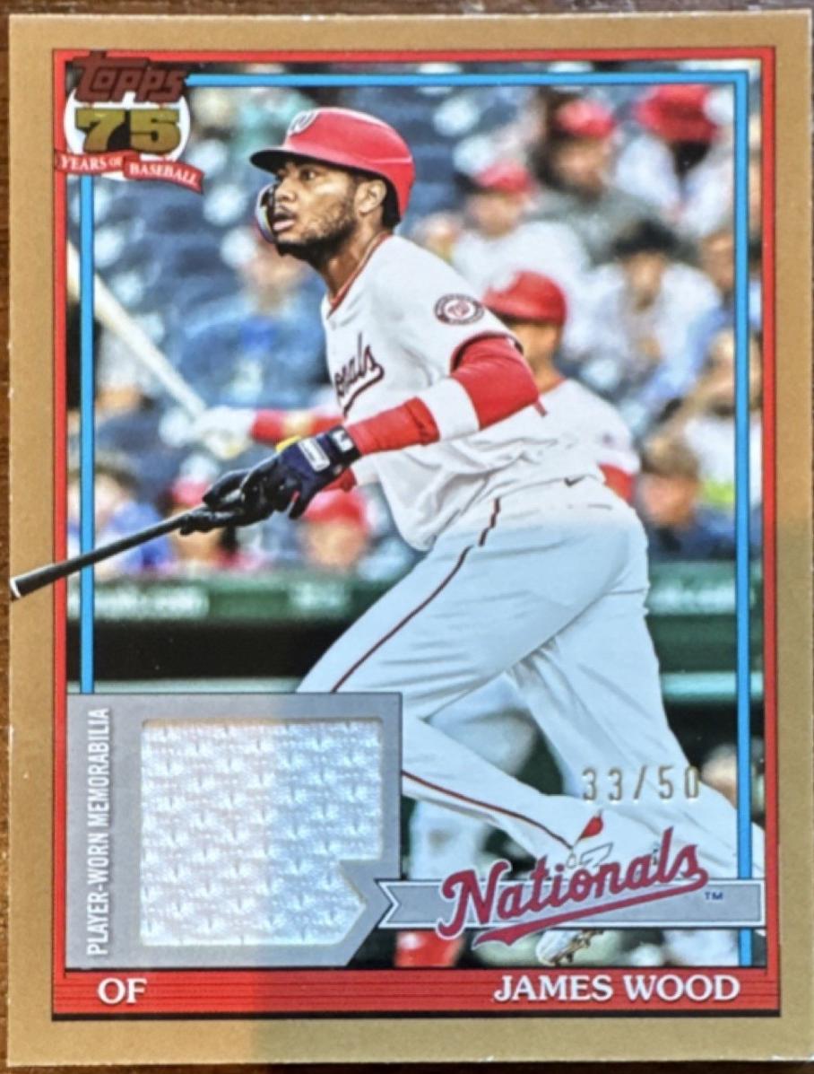 James Wood [Gold] #91R-JW