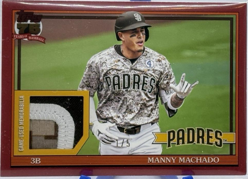 Manny Machado [Red] #91R-MM