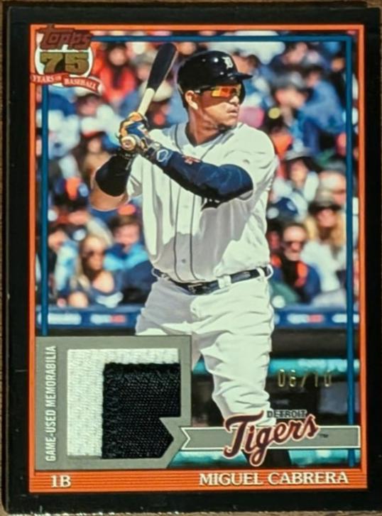 Miguel Cabrera [Black] #91R-MC