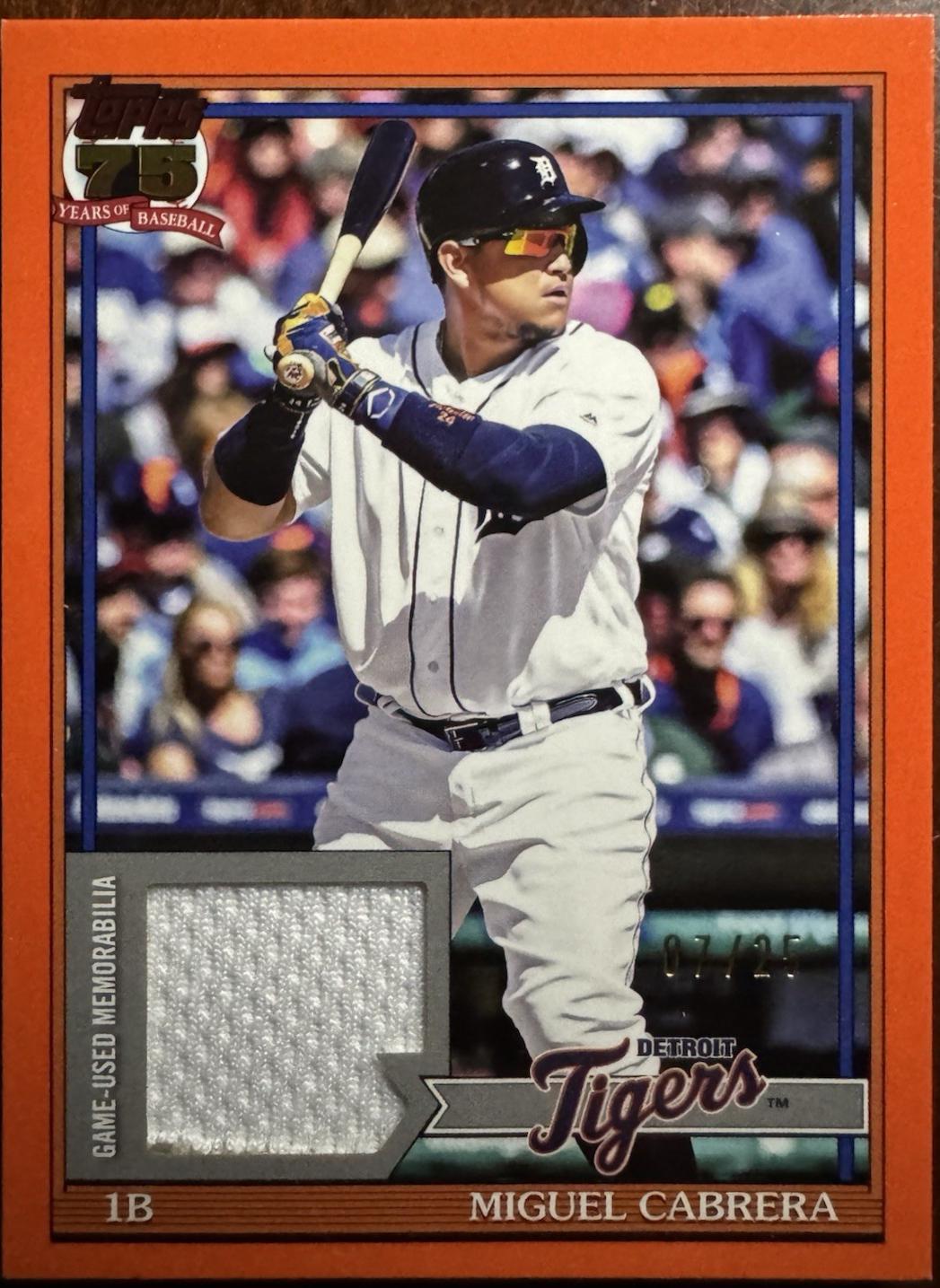 Miguel Cabrera [Orange] #91R-MC