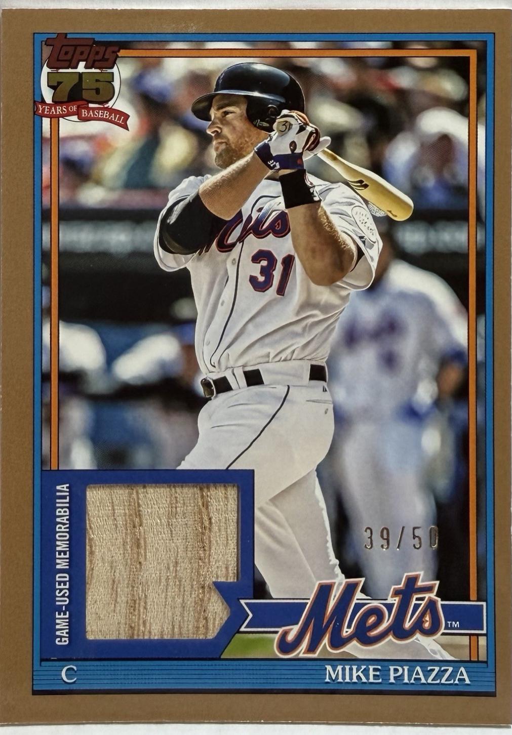 Mike Piazza [Gold] #91R-MP