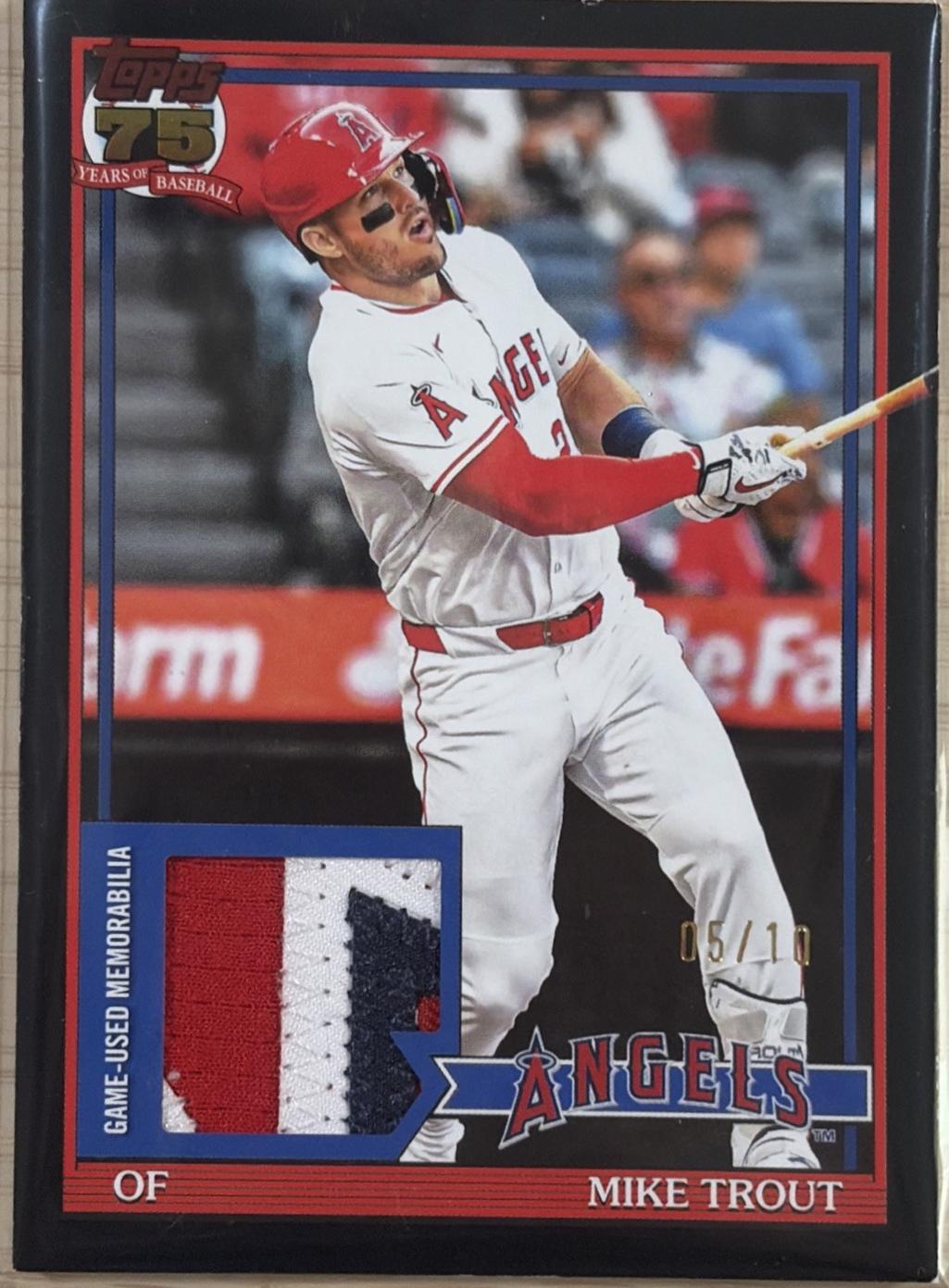 Mike Trout [Black] #91R-MT