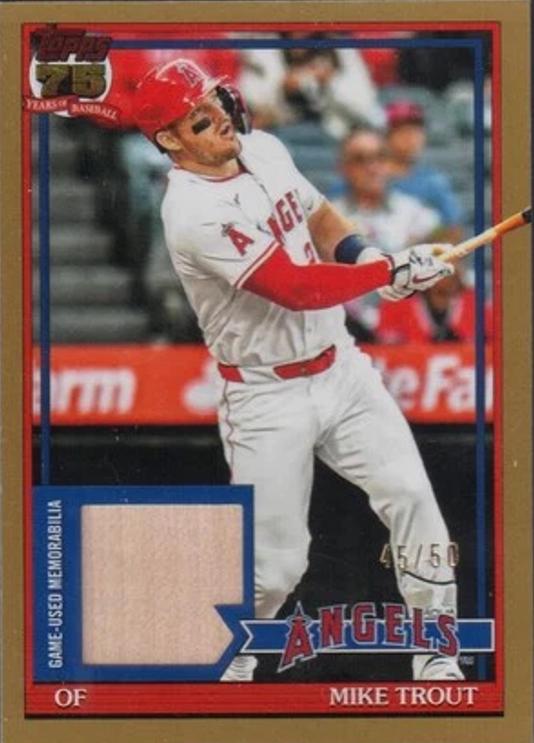 Mike Trout [Gold] #91R-MT