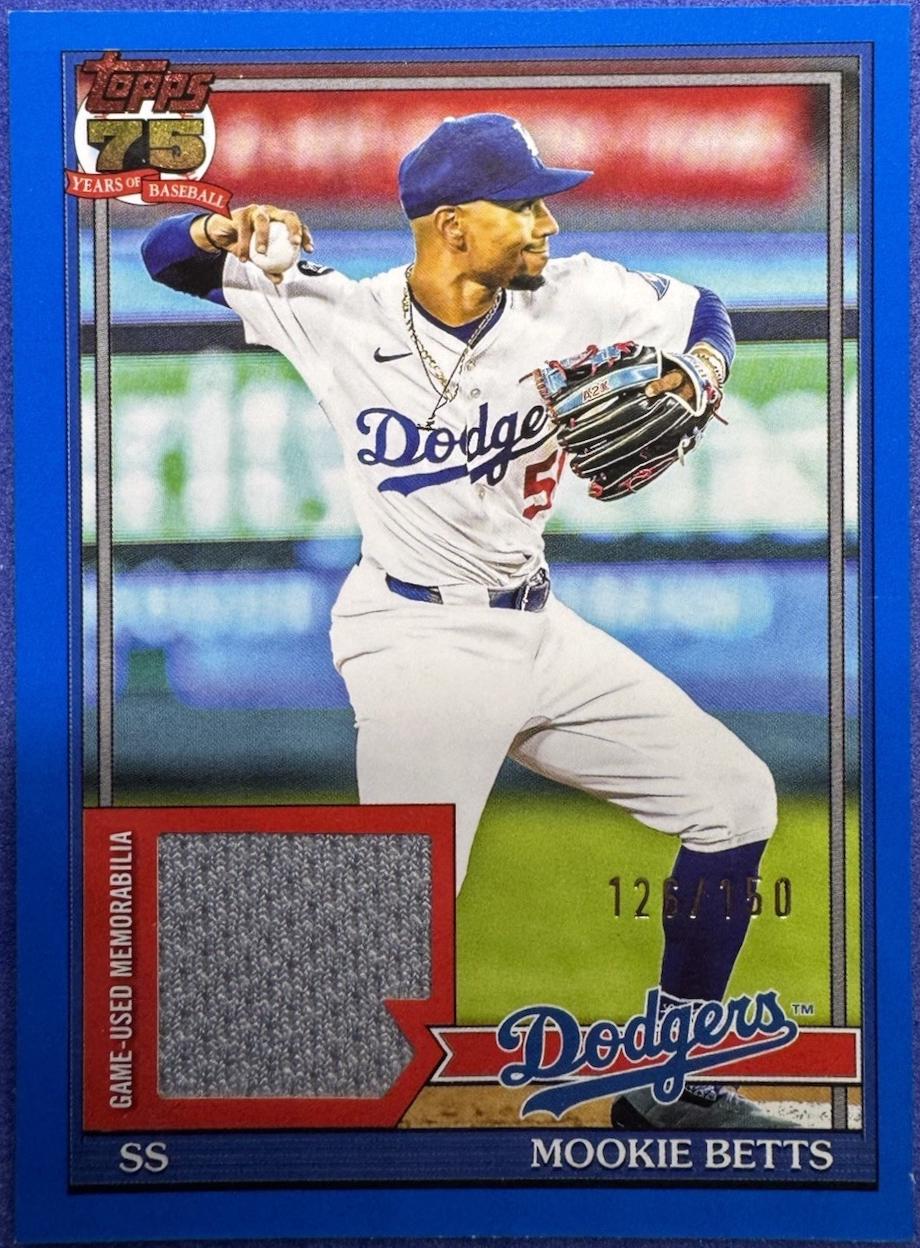 Mookie Betts [Blue] #91R-MB