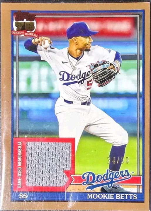 Mookie Betts [Gold] #91R-MB