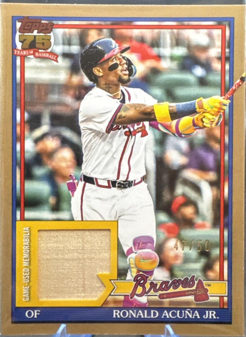 Ronald Acuna Jr. [Gold] #91R-RAJ