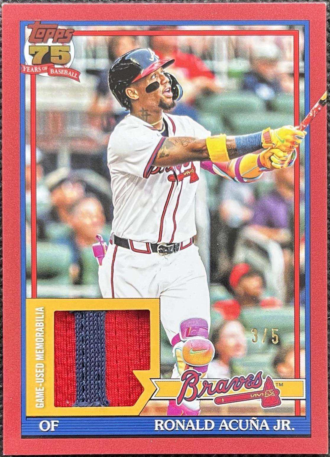 Ronald Acuna Jr. [Red] #91R-RAJ