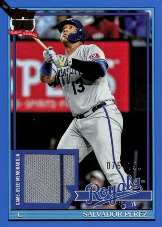 Salvador Perez [Blue] #91R-SP