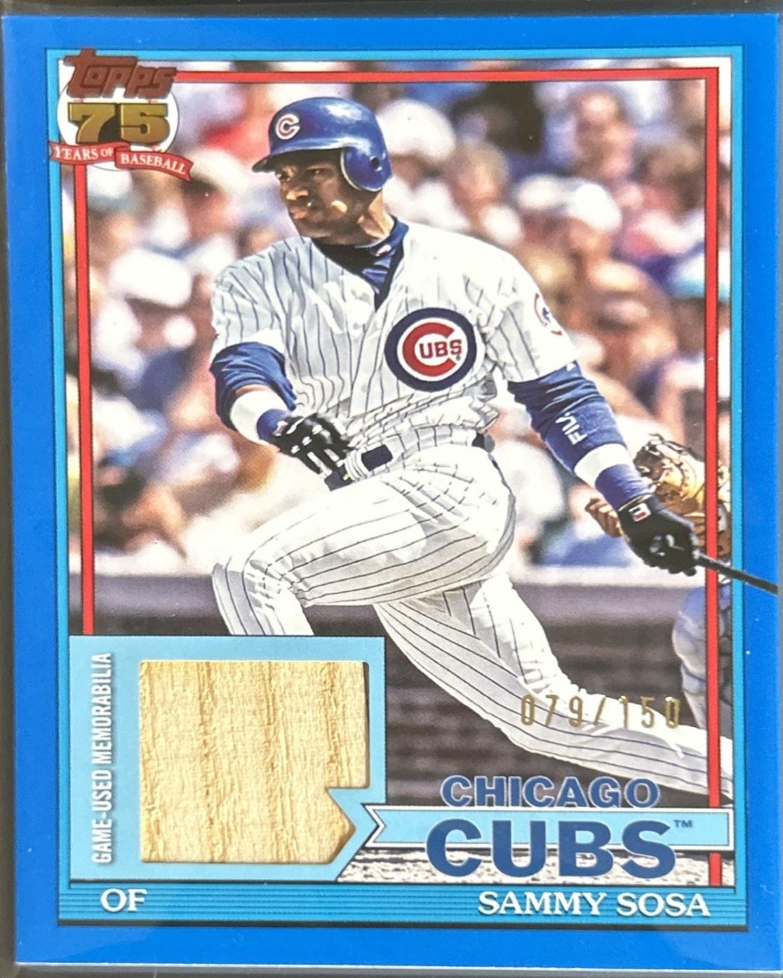 Sammy Sosa [Blue] #91R-SS