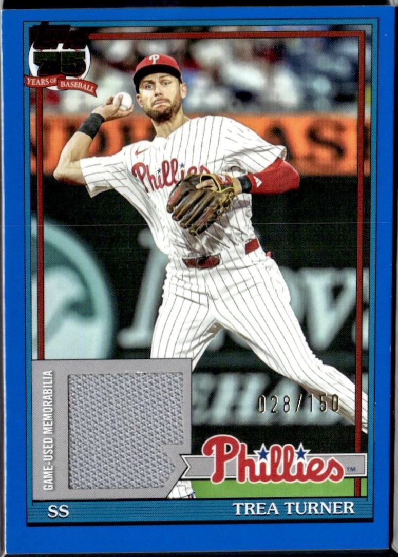 Trea Turner [Blue] #91R-TT