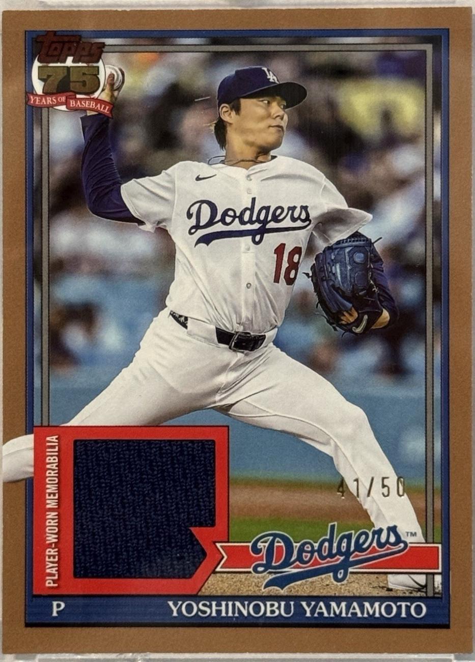 Yoshinobu Yamamoto [Gold] #91R-YY