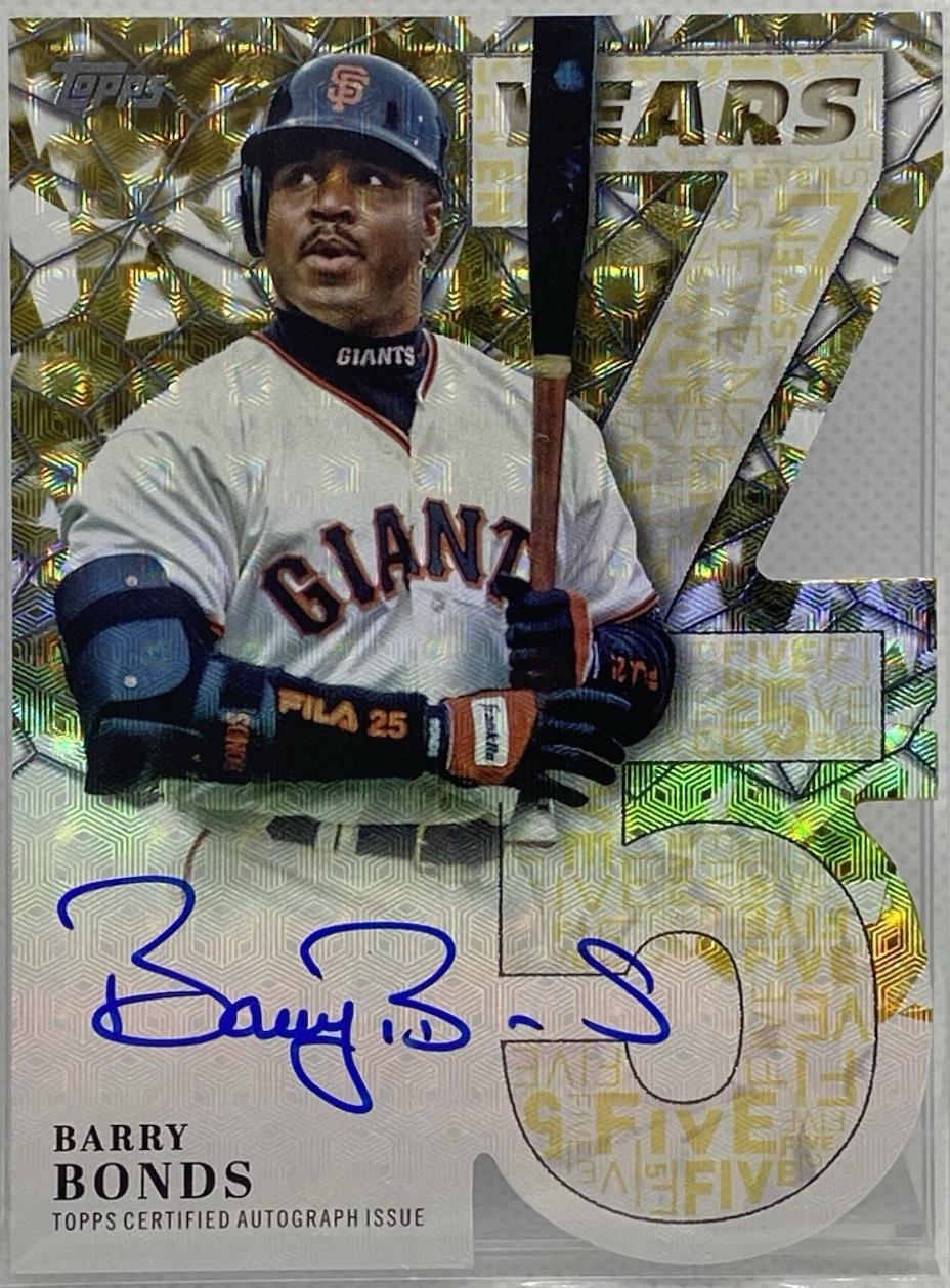 Barry Bonds [FoilFractor] #75YA-BBO