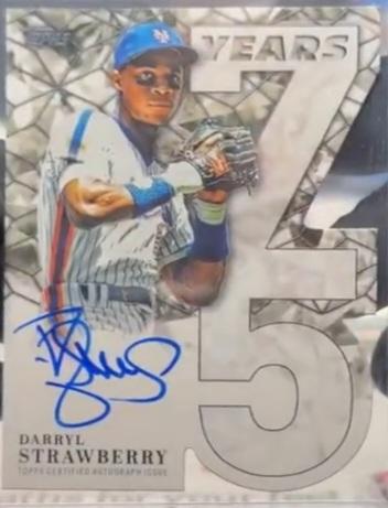 Darryl Strawberry #75YA-DS
