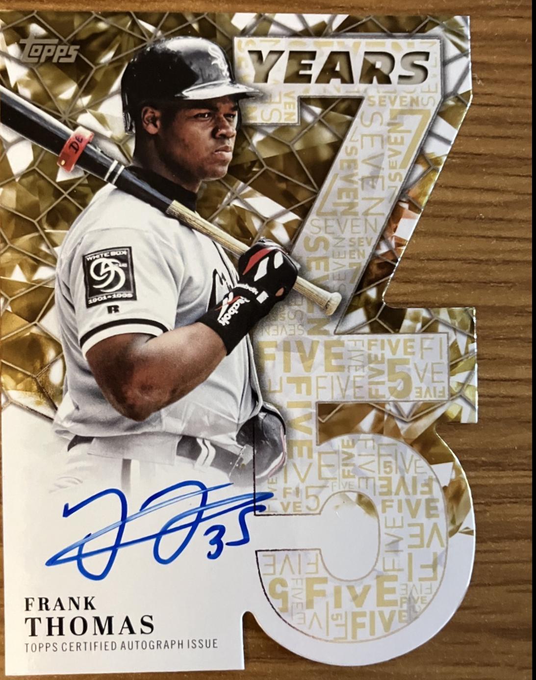Frank Thomas #75YA-FTH