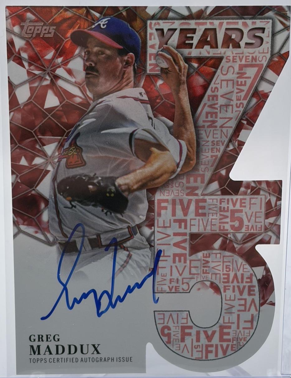 Greg Maddux [Red] #75YA-GMX