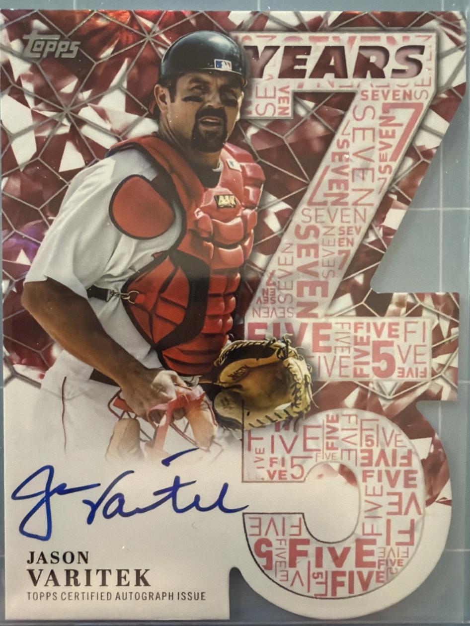Jason Varitek [Red] #75YA-JVA
