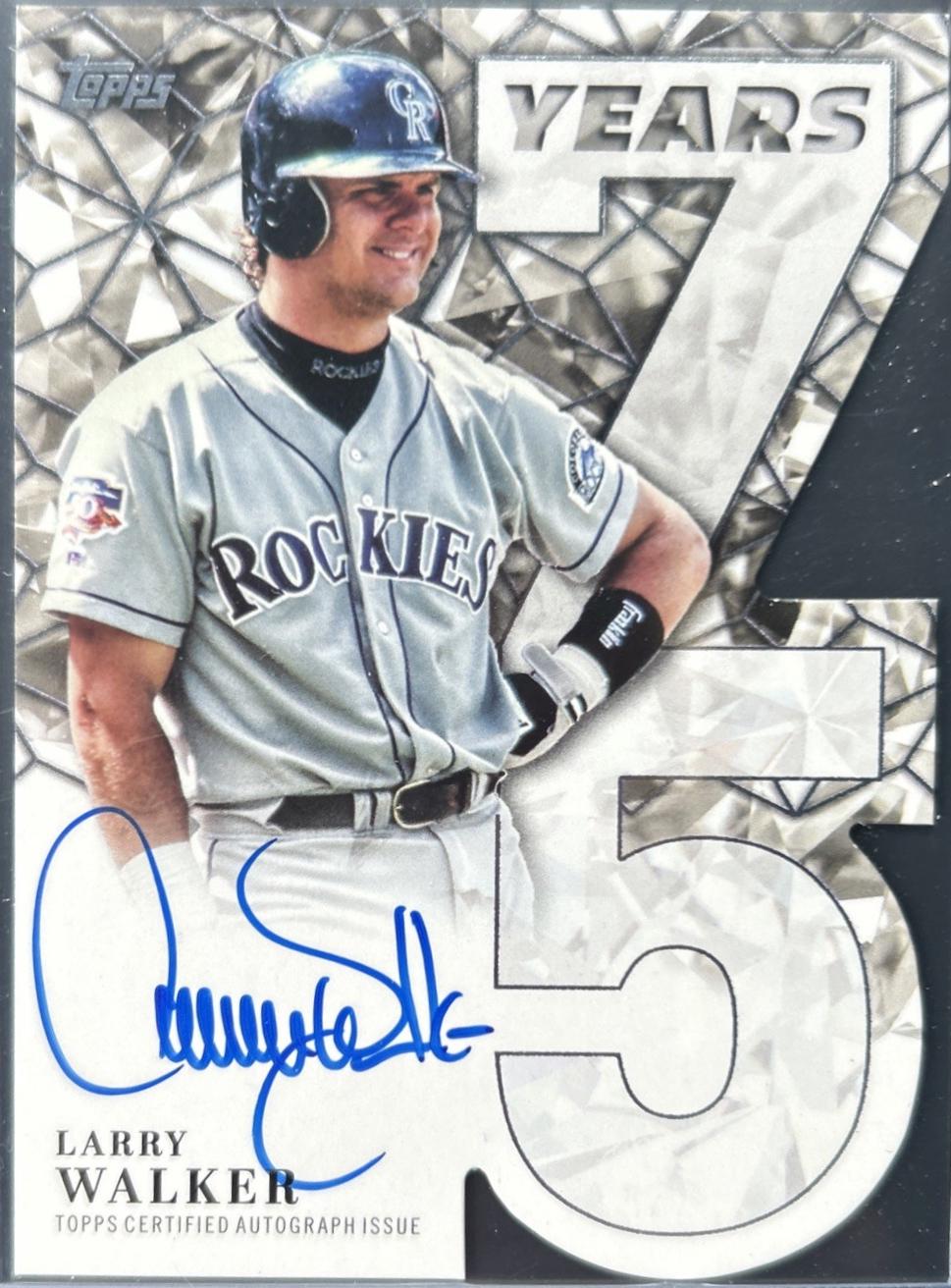 Larry Walker #75YA-LW