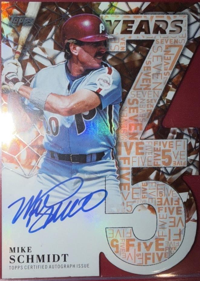 Mike Schmidt [Orange] #75YA-MS