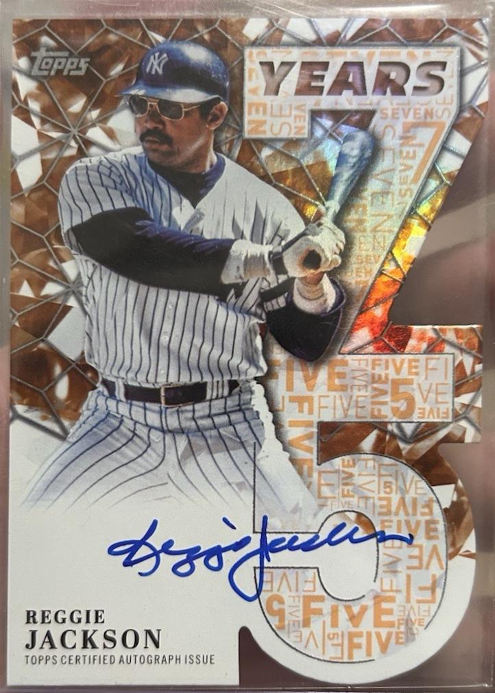 Reggie Jackson #75YA-RJA