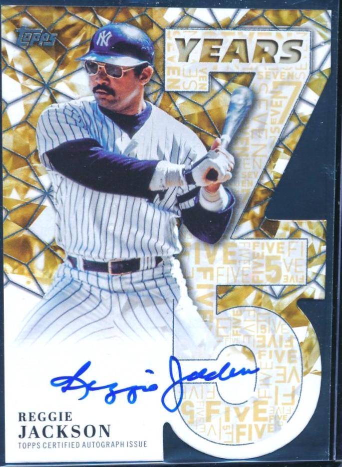 Reggie Jackson [Gold] #75YA-RJA