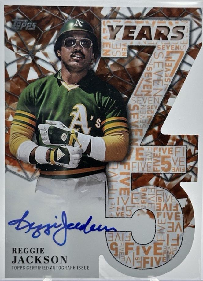 Reggie Jackson [Orange] #75YA-REG