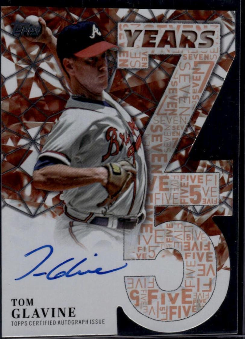 Tom Glavine [Orange] #75YA-TG