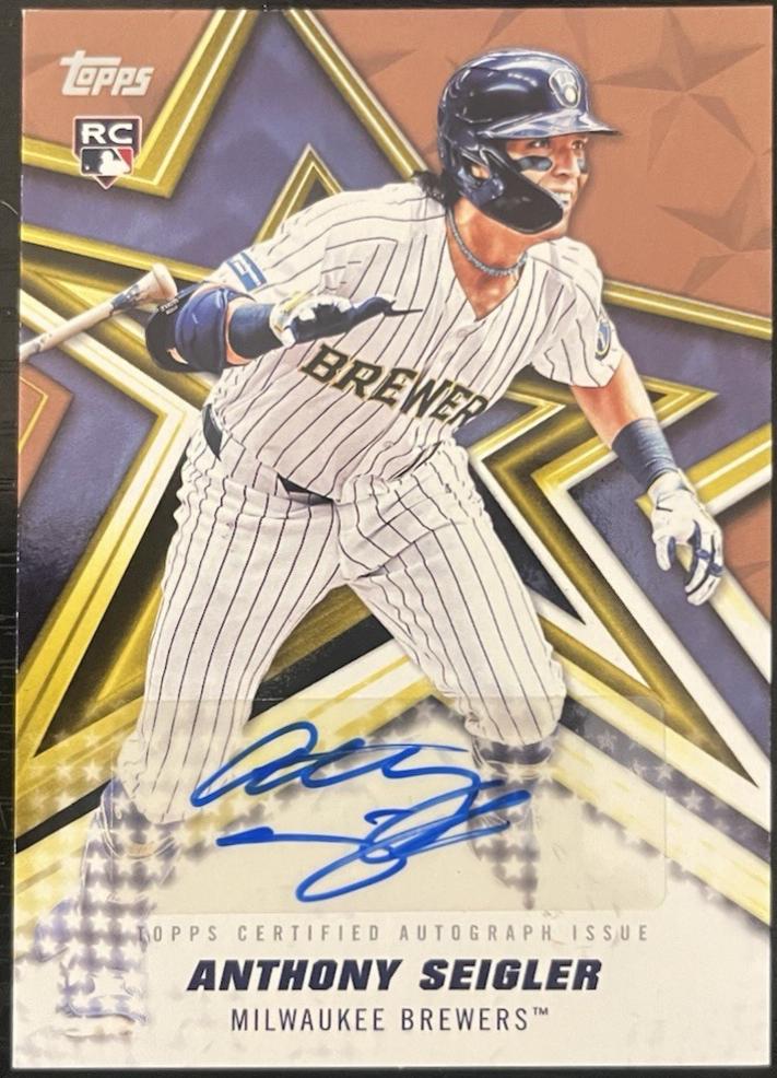 Anthony Seigler [Gold Foil] #BSA-AS