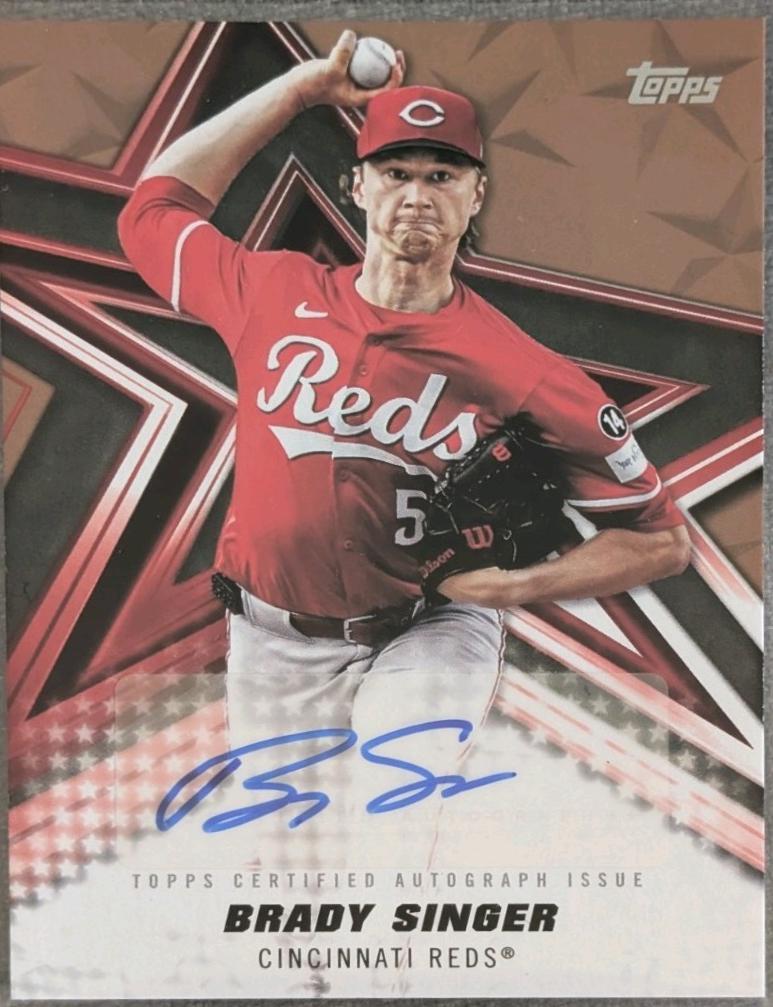 Brady Singer [Gold Foil] #BSA-BS