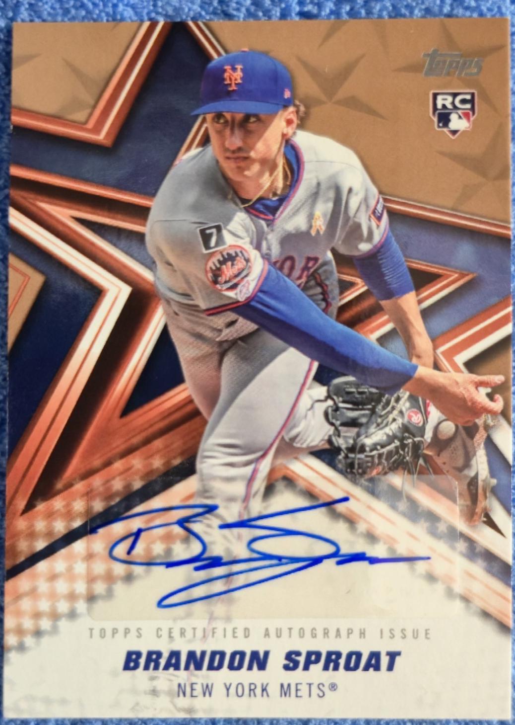 Brandon Sproat [Gold Foil] #BSA-BSP