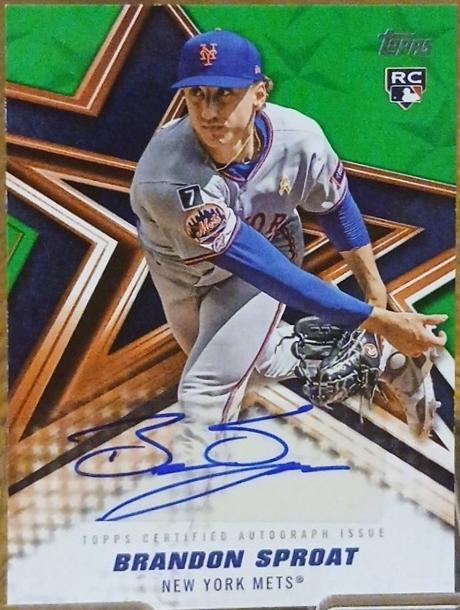 Brandon Sproat [Green Foil] #BSA-BSP