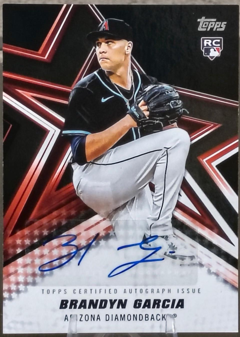 Brandyn Garcia [Black Foil] #BSA-BGA
