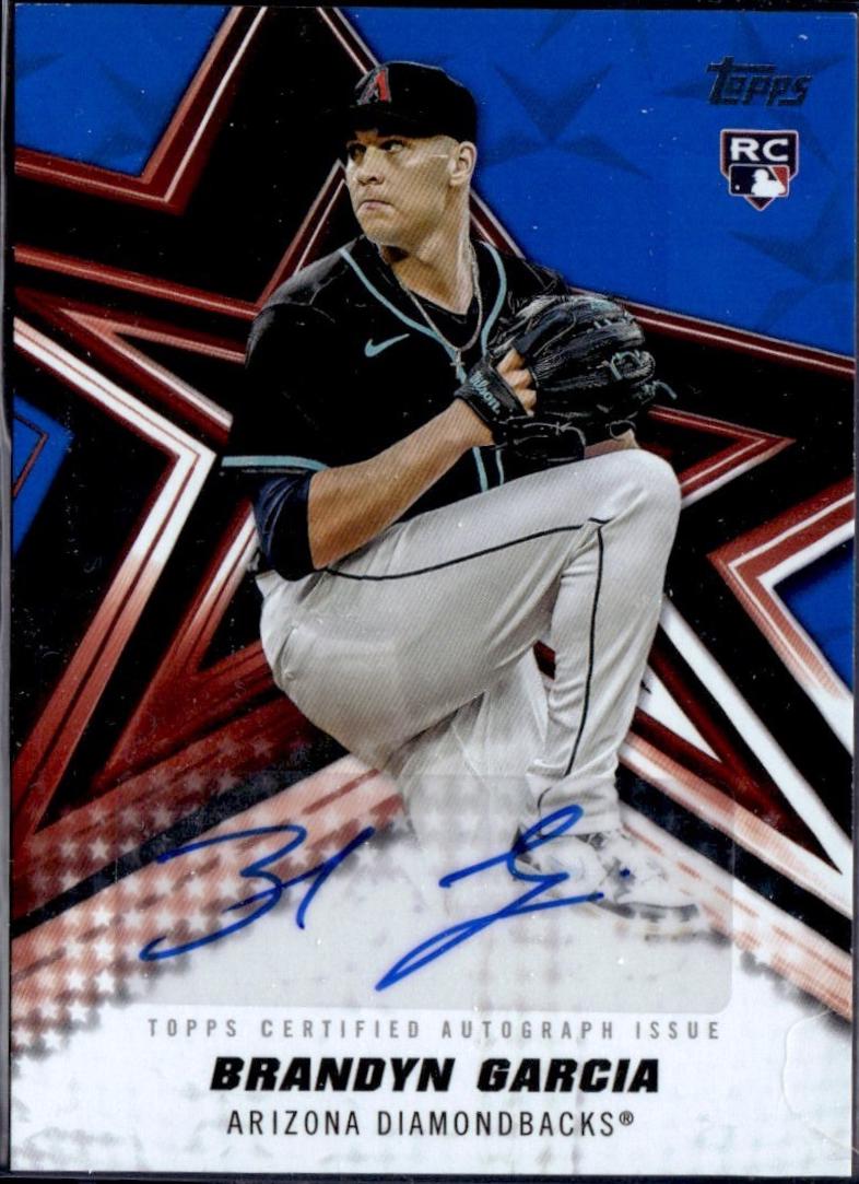 Brandyn Garcia [Blue Foil] #BSA-BGA