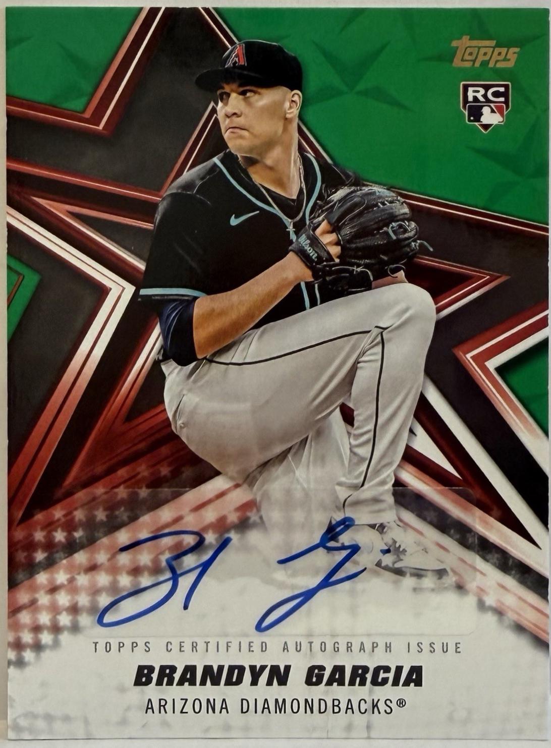 Brandyn Garcia [Green Foil] #BSA-BGA