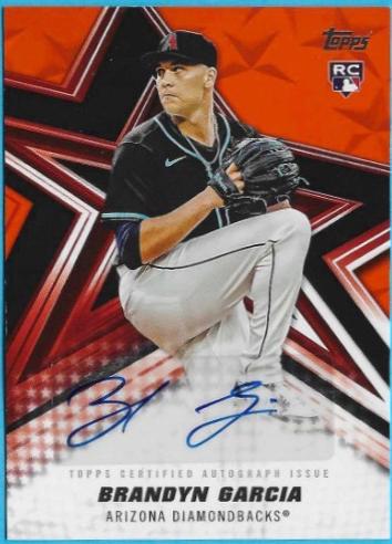 Brandyn Garcia [Orange Foil] #BSA-BGA